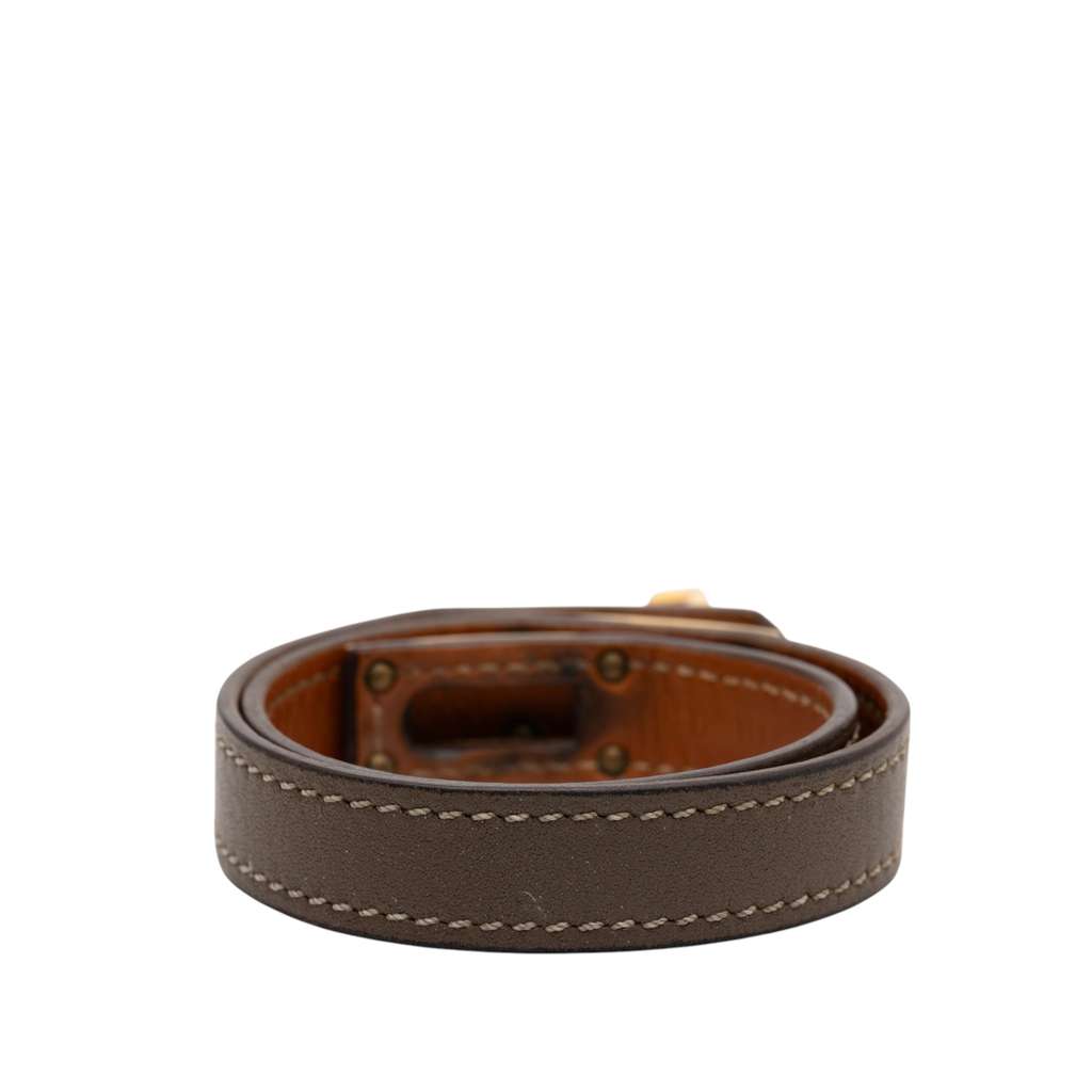 Hermès Leather Kelly Double Tour Bracelet - 3