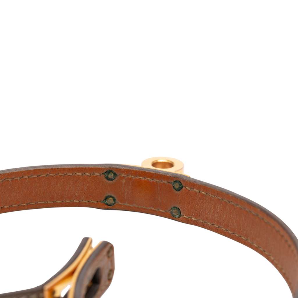 Hermès Leather Kelly Double Tour Bracelet - 4