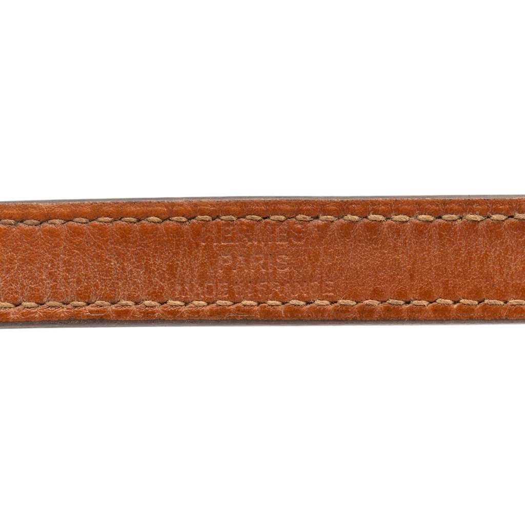 Hermès Leather Kelly Double Tour Bracelet - 5