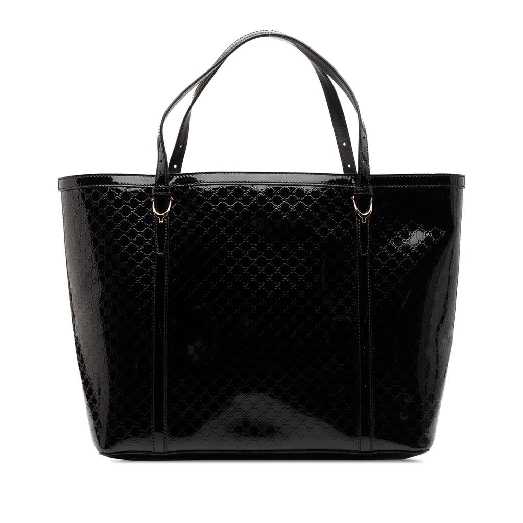 Gucci Microguccissima Patent Nice Tote