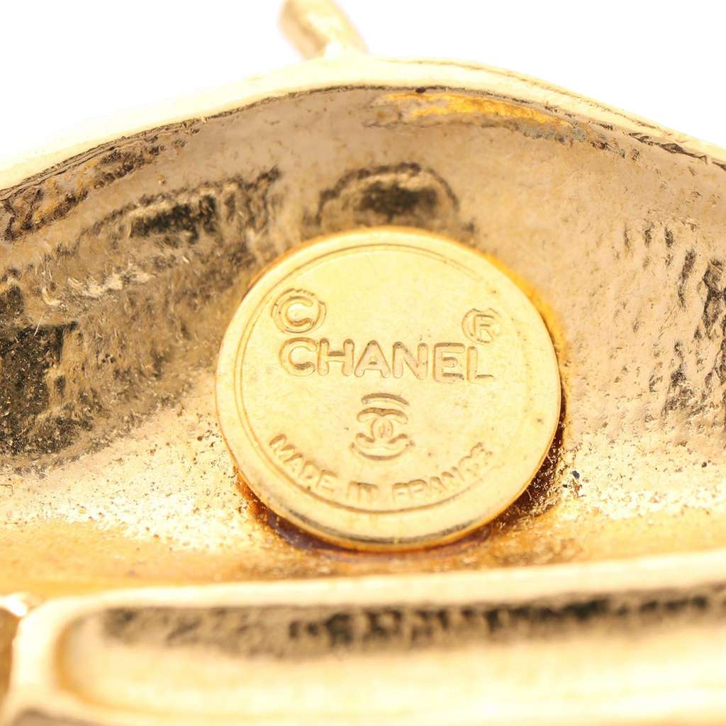 Chanel Gold Plated Beret Motif Brooch - 3