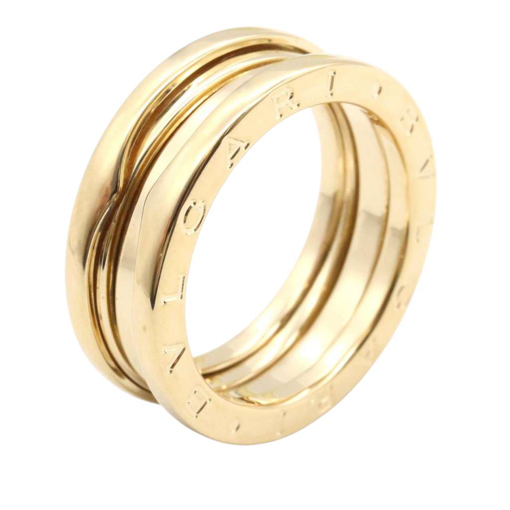 Bvlgari 18K Yellow Gold B.Zero1 Three Band Ring