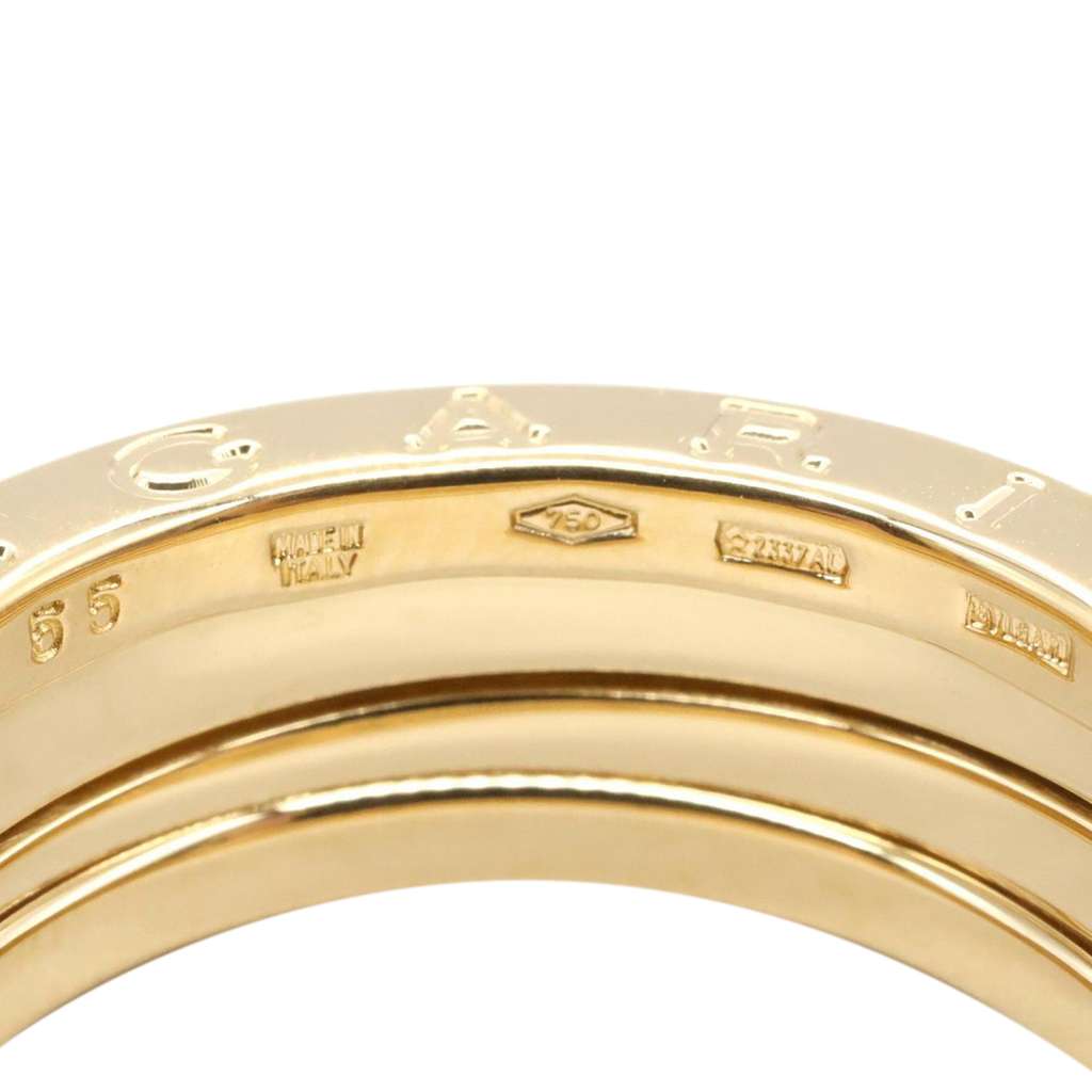 Bvlgari 18K Yellow Gold B.Zero1 Three Band Ring - 4