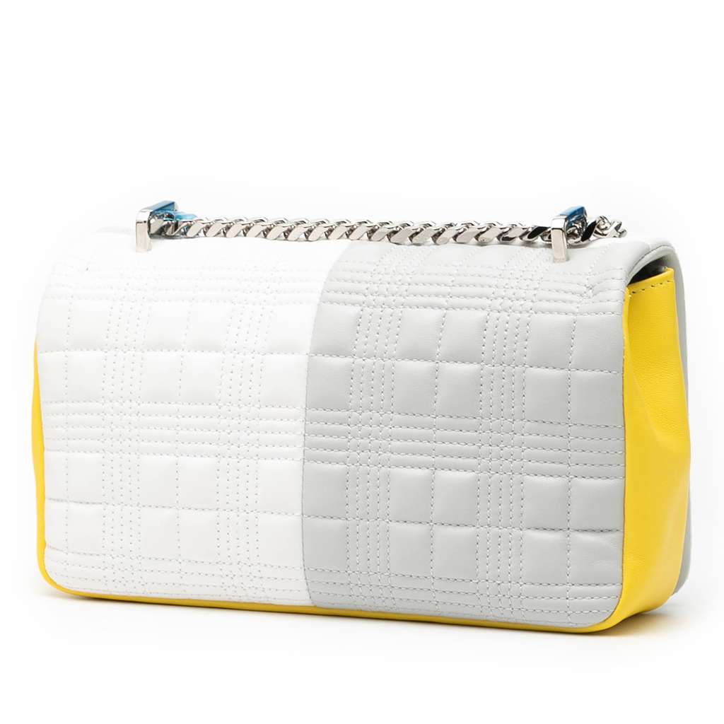 Burberry Small Tricolor Quilted Lambskin Lola Crossbody - 2
