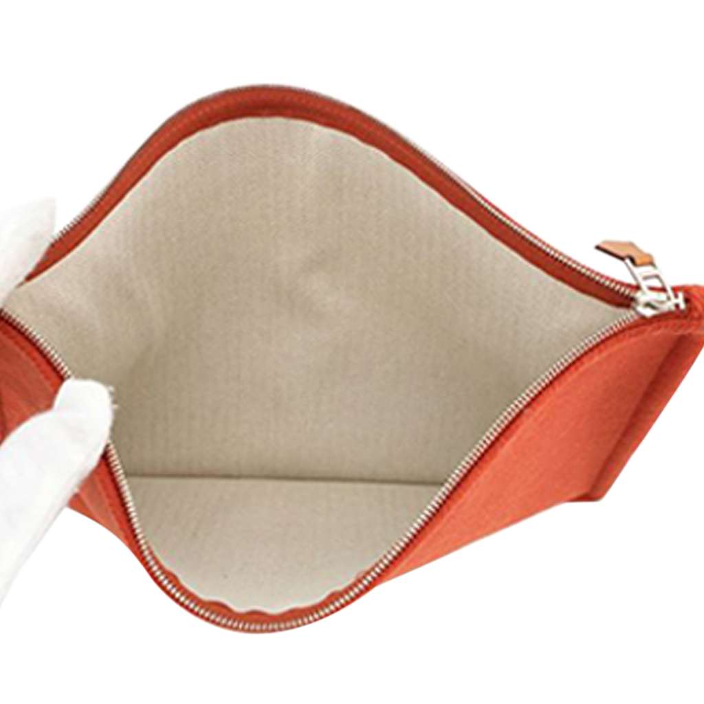 Hermès Wool H Natte Flat Pouch GM - 4