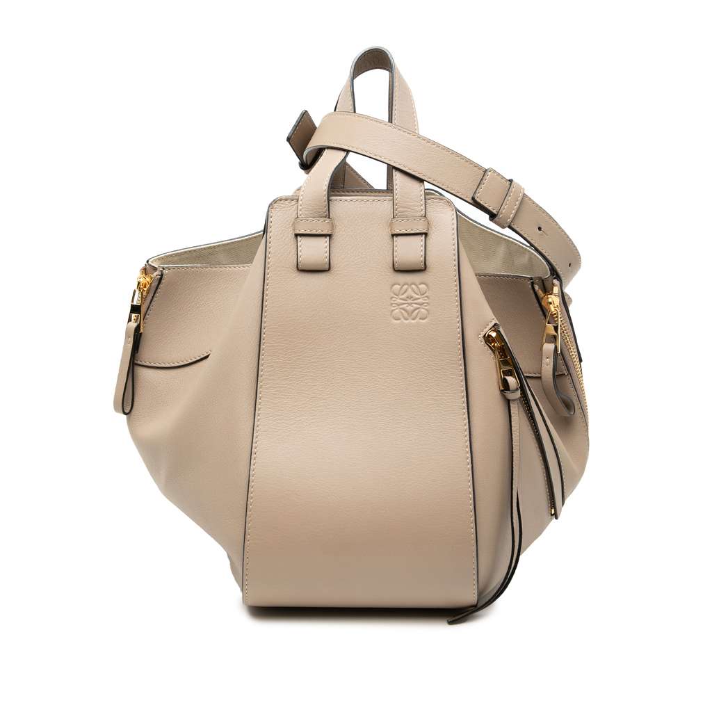 Loewe Small Leather Hammock Satchel