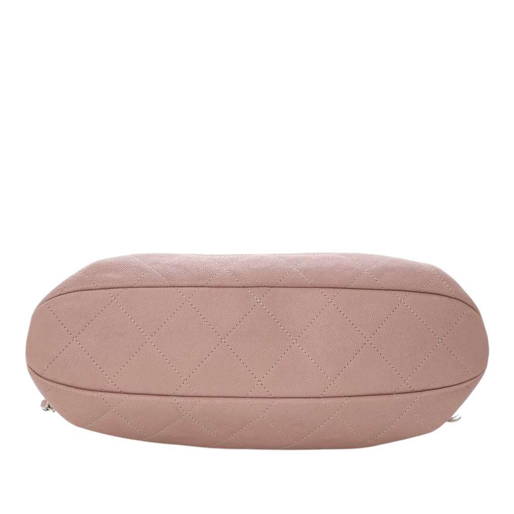 Chanel Quilted Caviar Shopping Tote - 4