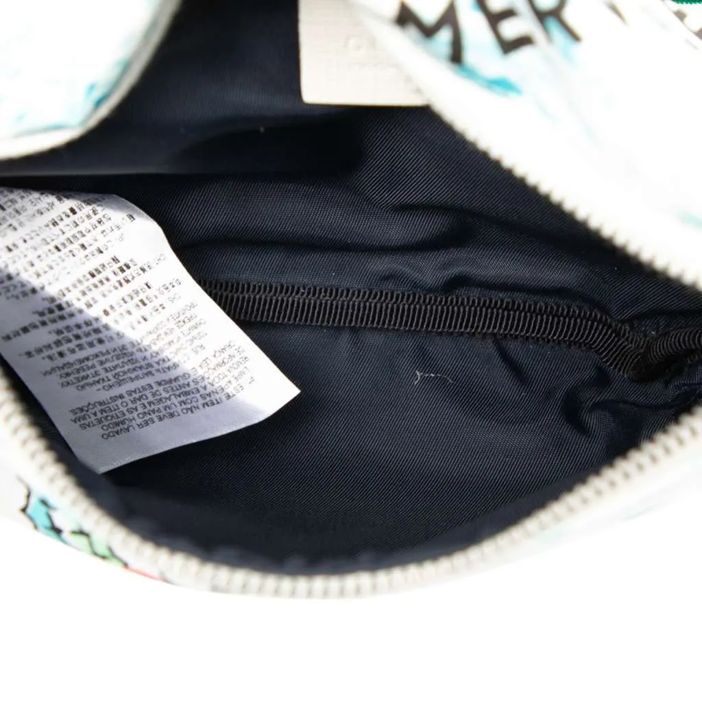 Gucci Nylon Merveilleux Strawberry Print Belt Bag White Good - Model View