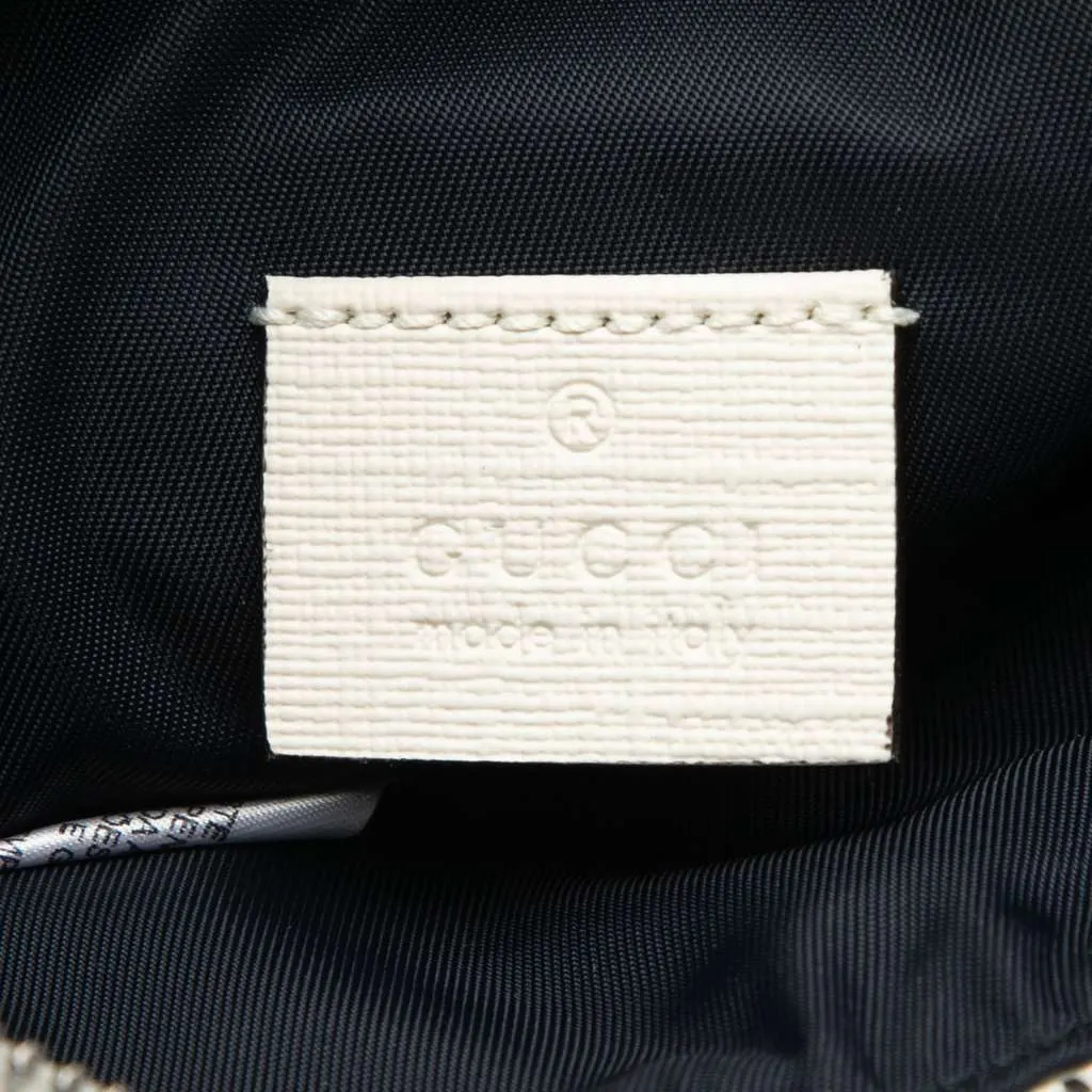 Gucci Nylon Merveilleux Strawberry Print Belt Bag White Good - Box View