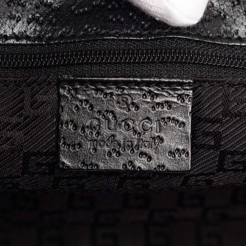 Gucci Canvas Jackie Bardot Shoulder Bag - 5