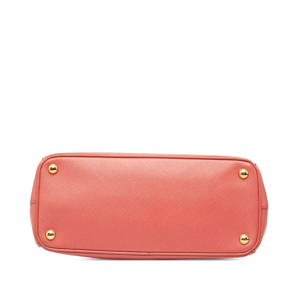 Prada Small Saffiano Lux Galleria Double Zip Satchel - 3