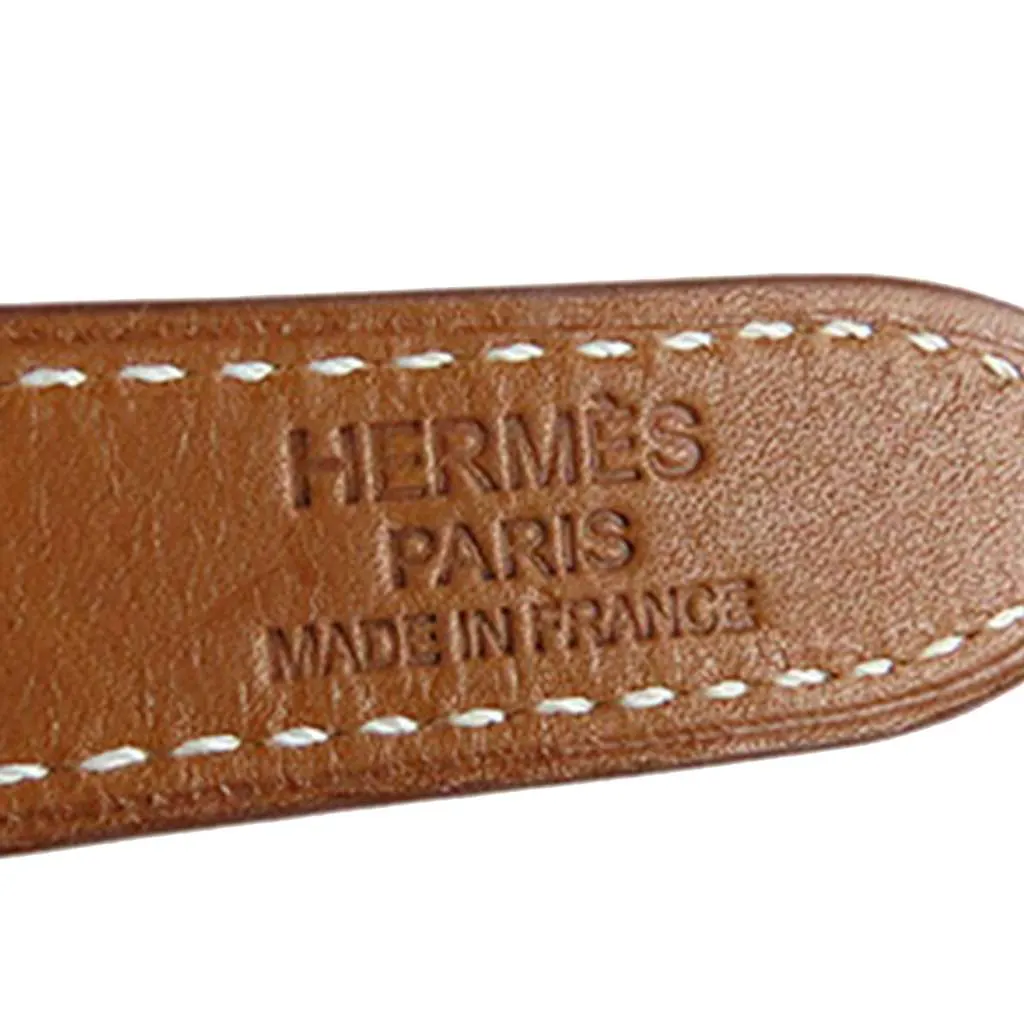 Hermès Silk and Barenia Coup de Fouet Silky City 38 Orange Silk Good - Box View