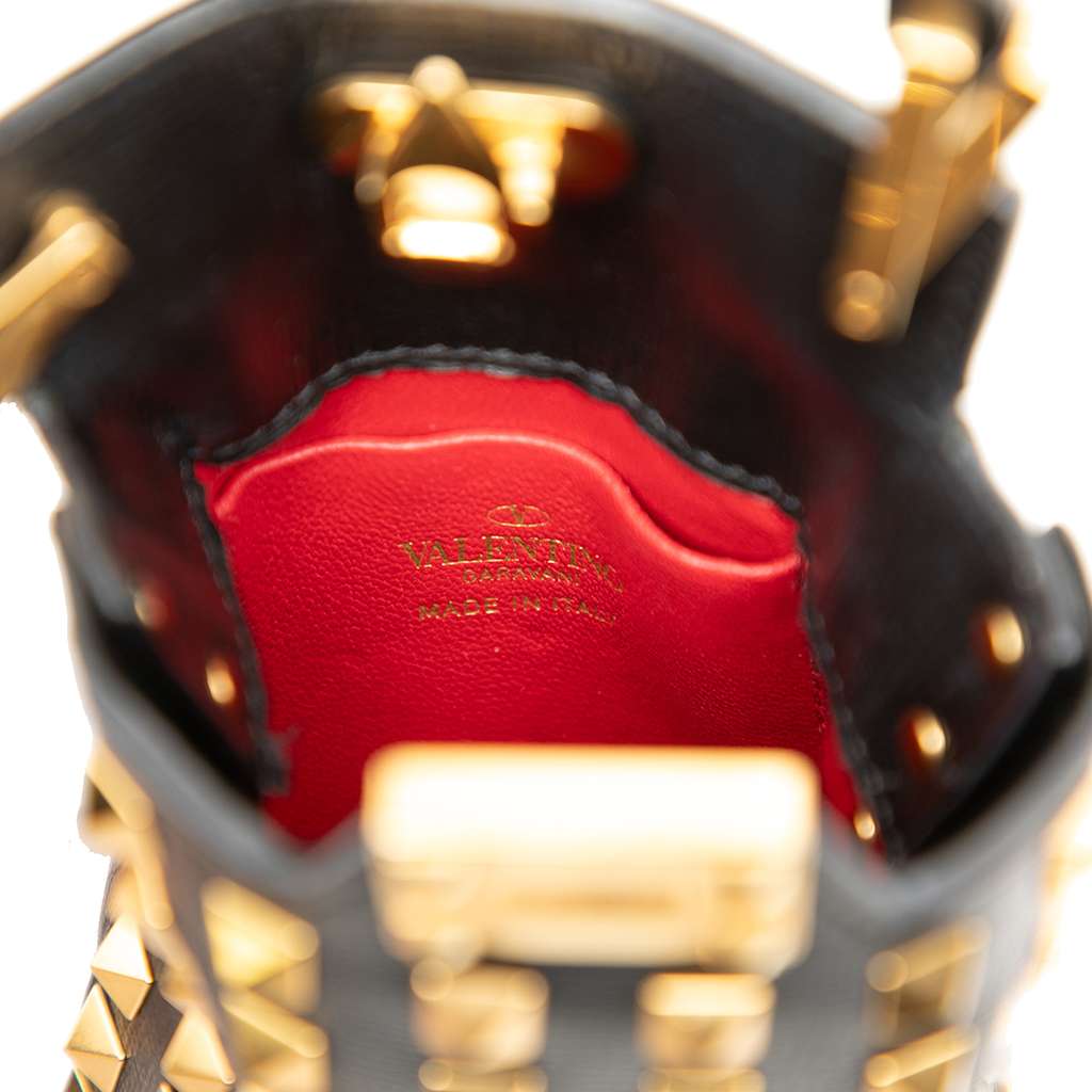 Valentino Leather Rockstud Alcove Smartphone Case - 5