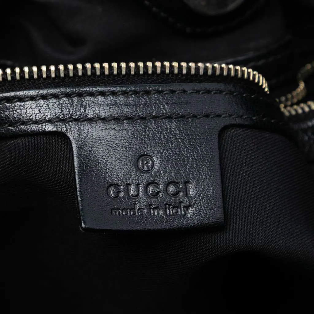 Gucci GG Canvas Pelham Tote Black Canvas Good - Box View