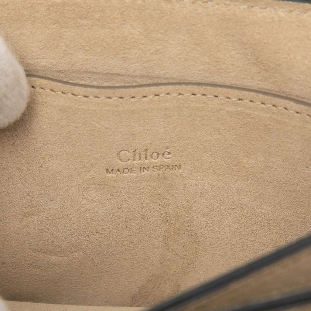 Chloé Small Calfskin and Tapestry Faye Crossbody - 5