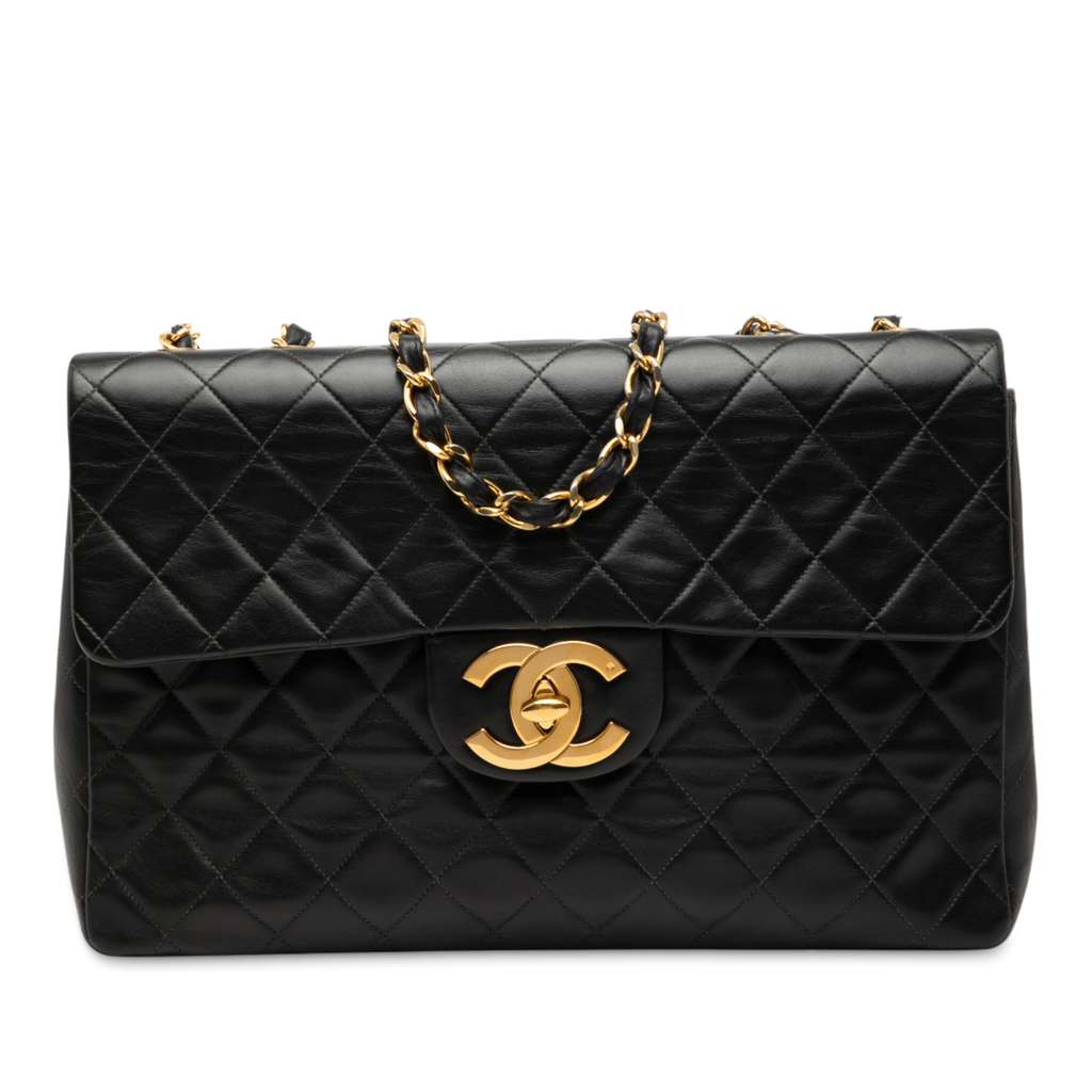 Chanel Maxi XL Classic Lambskin Single Flap