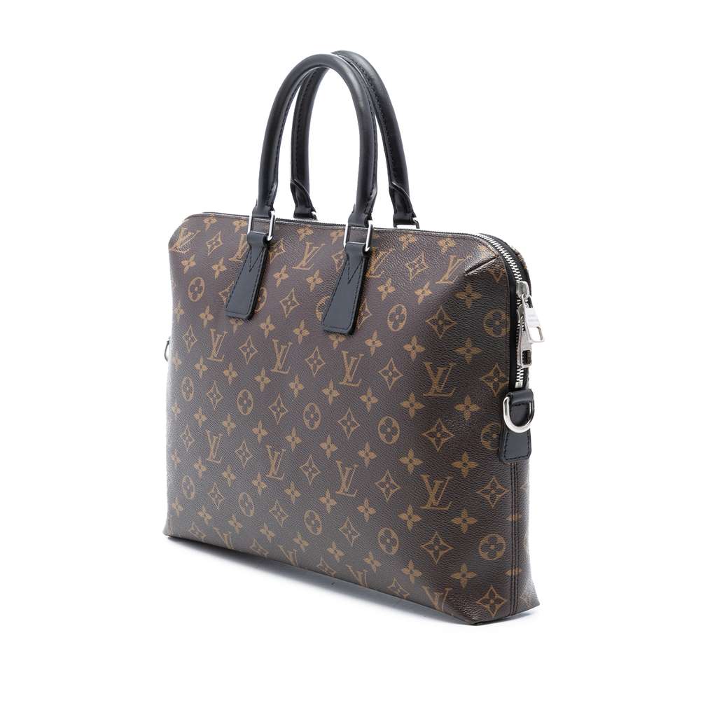 Louis Vuitton Monogram Macassar Porte Documents Jour - 2