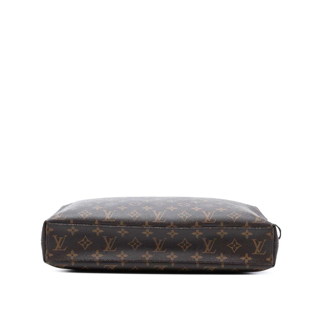 Louis Vuitton Monogram Macassar Porte Documents Jour - 3
