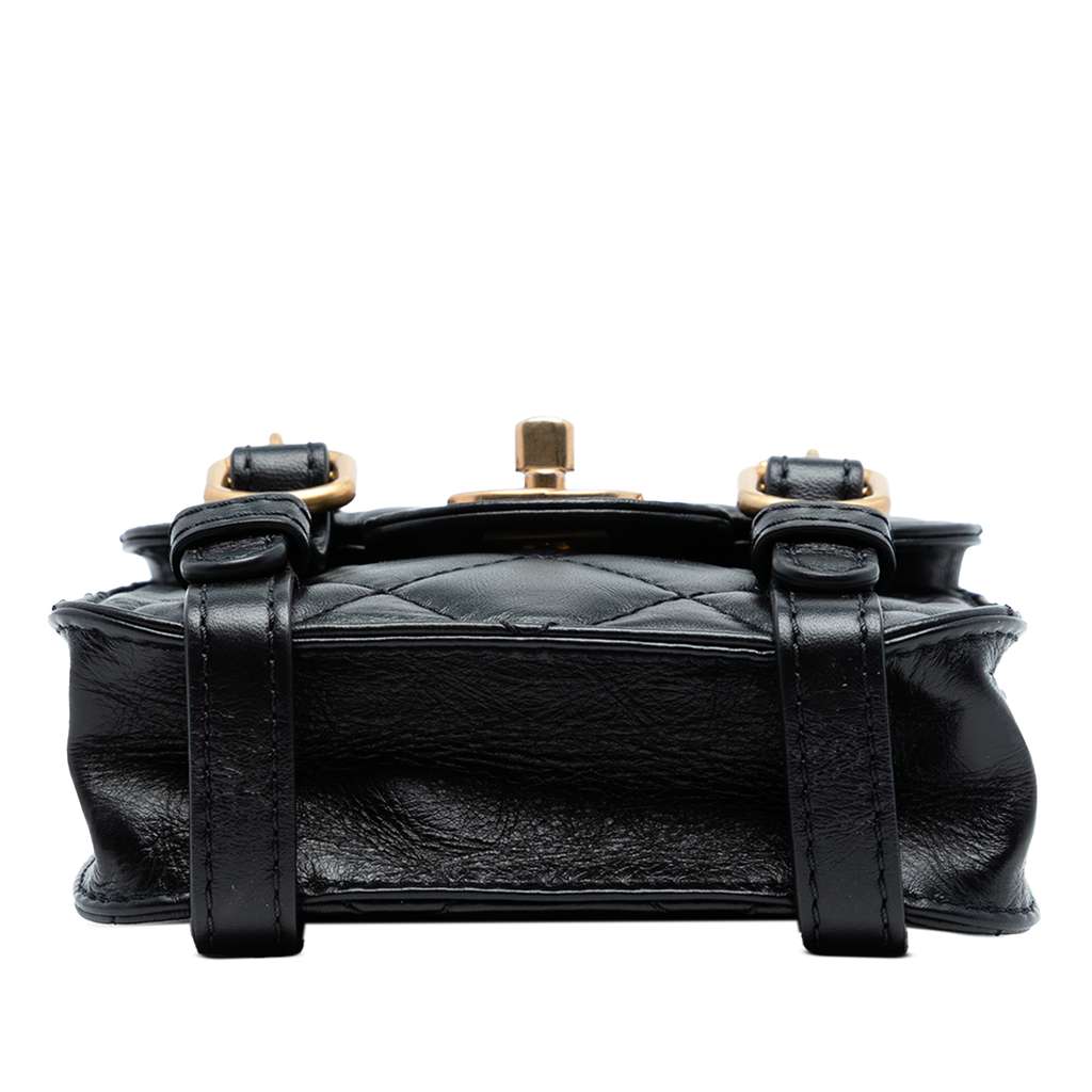 Chanel Mini Aged Calfskin City School Flap - 3