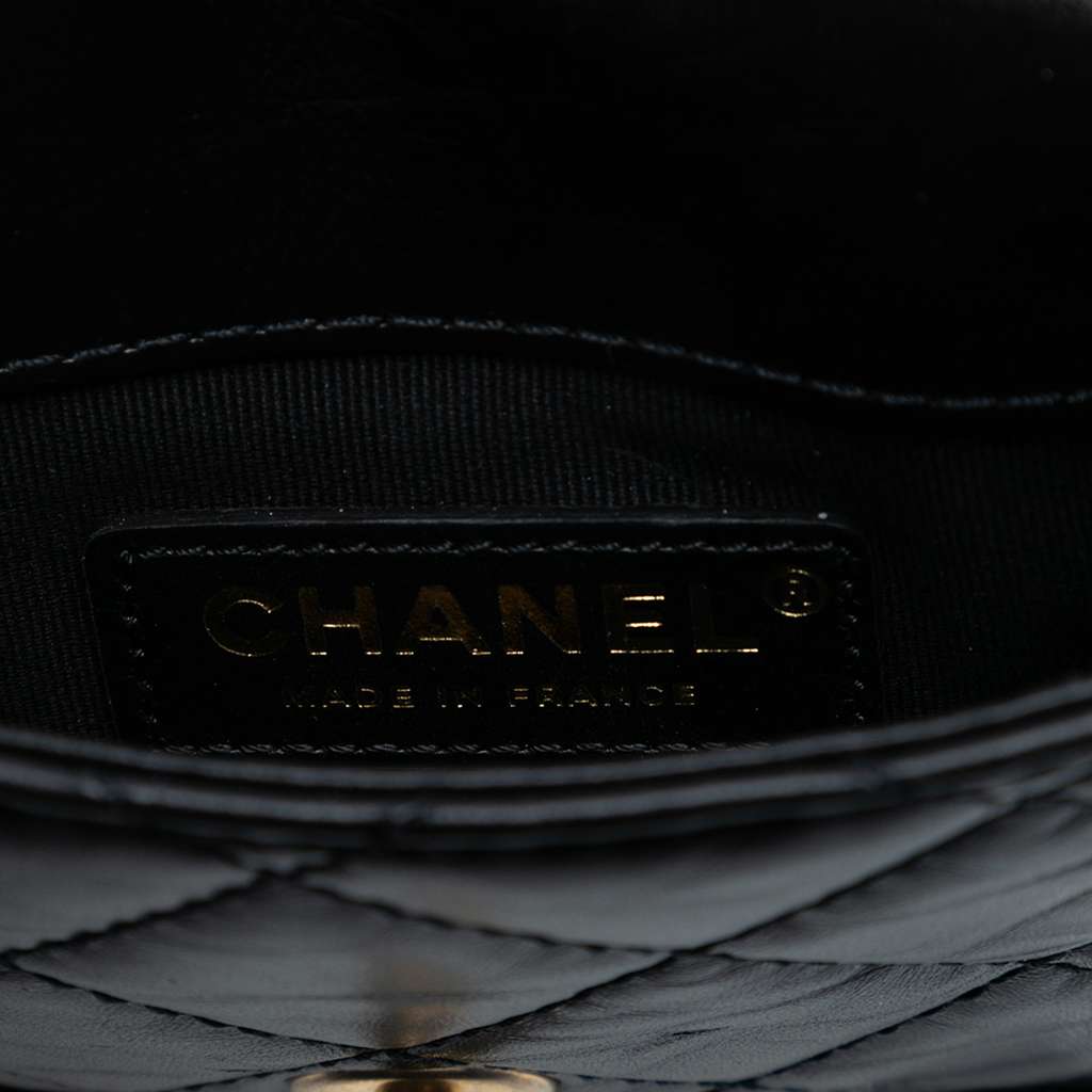 Chanel Mini Aged Calfskin City School Flap - 5