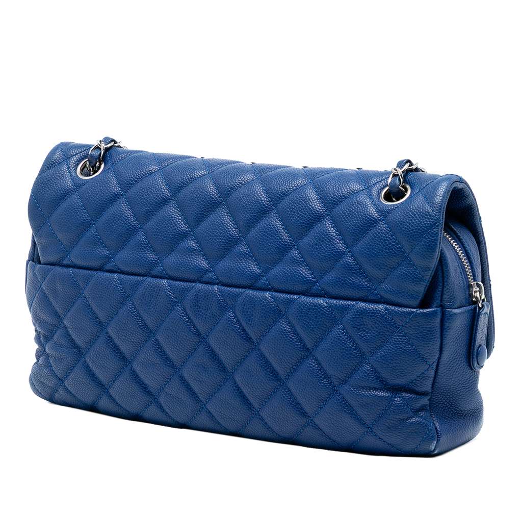Chanel Jumbo Quilted Caviar Easy Flap - 2