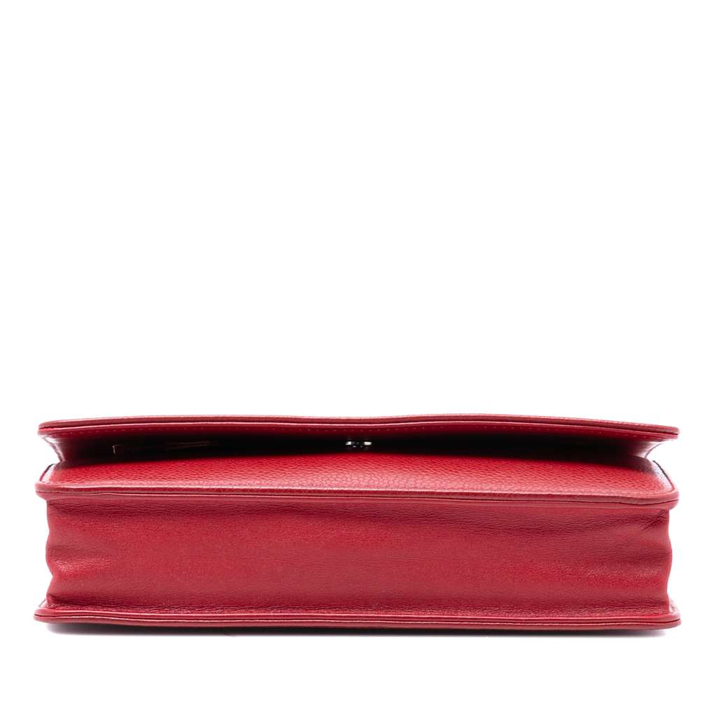 Chanel CC Caviar Wallet On Chain - 3