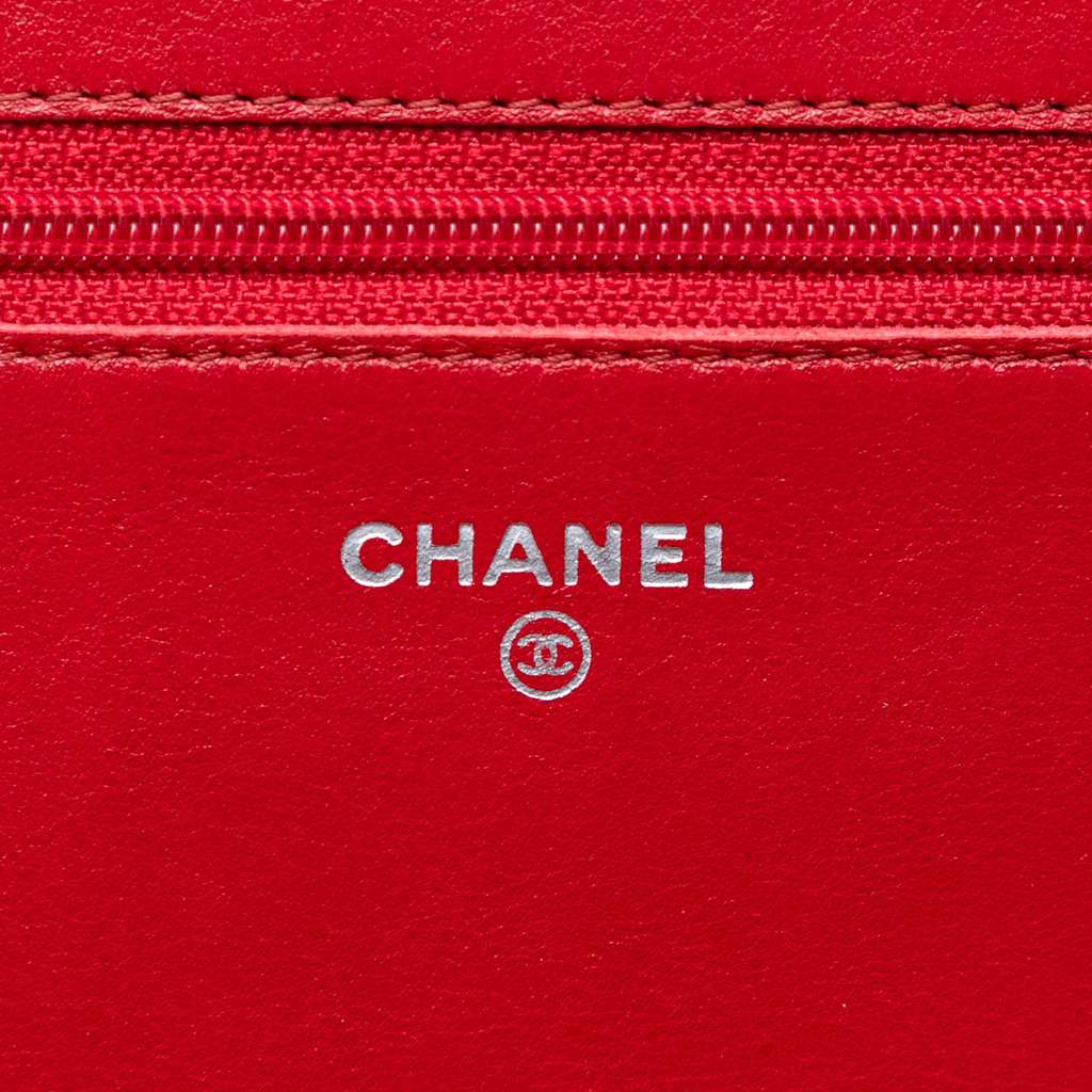 Chanel CC Caviar Wallet On Chain - 5