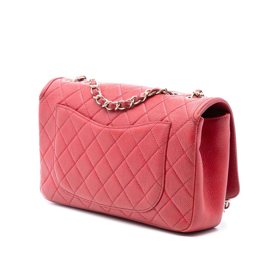 Chanel Medium Quilted Caviar CC Filigree Flap - 2