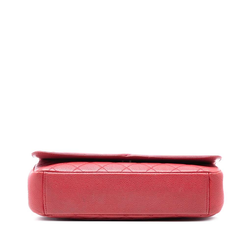 Chanel Medium Quilted Caviar CC Filigree Flap - 3