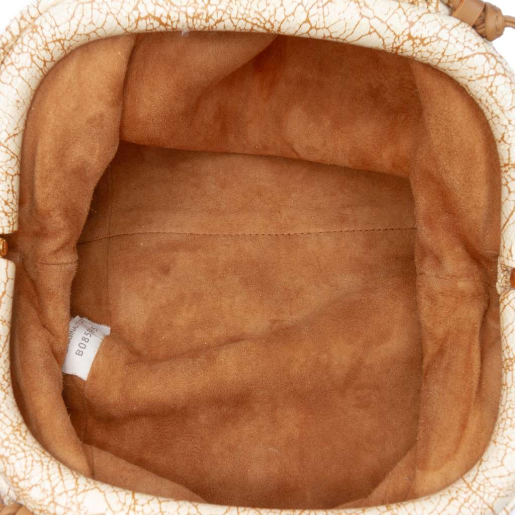 Bottega Veneta Crackled Calfskin The Mini Pouch Crossbody - 4