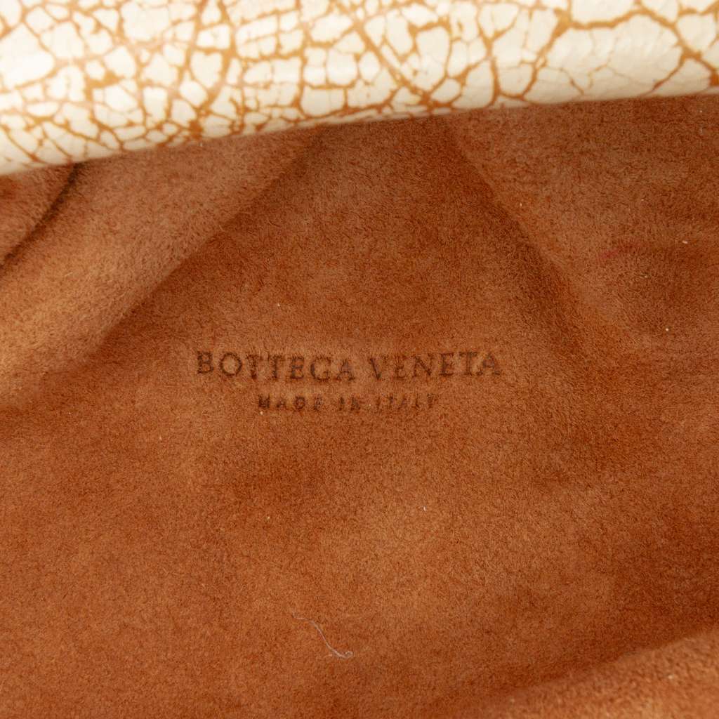 Bottega Veneta Crackled Calfskin The Mini Pouch Crossbody - 5