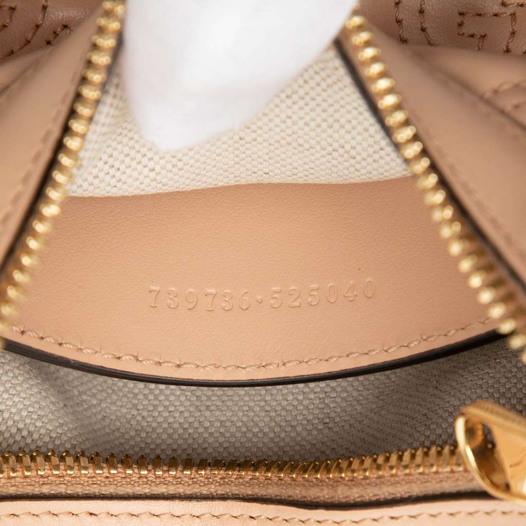 Gucci Mini GG Marmont Matelasse Leather Satchel - 5