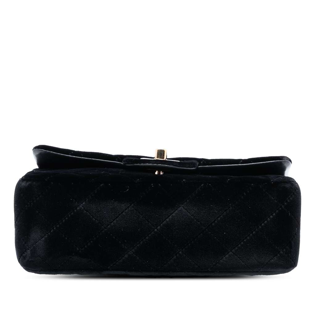 Chanel Mini Rectangular Classic Velvet Single Flap - 3