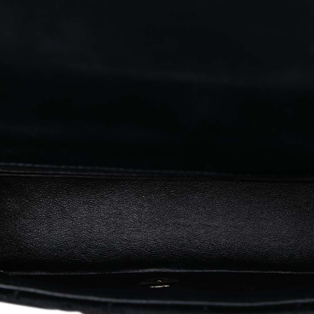 Chanel Mini Rectangular Classic Velvet Single Flap - 4