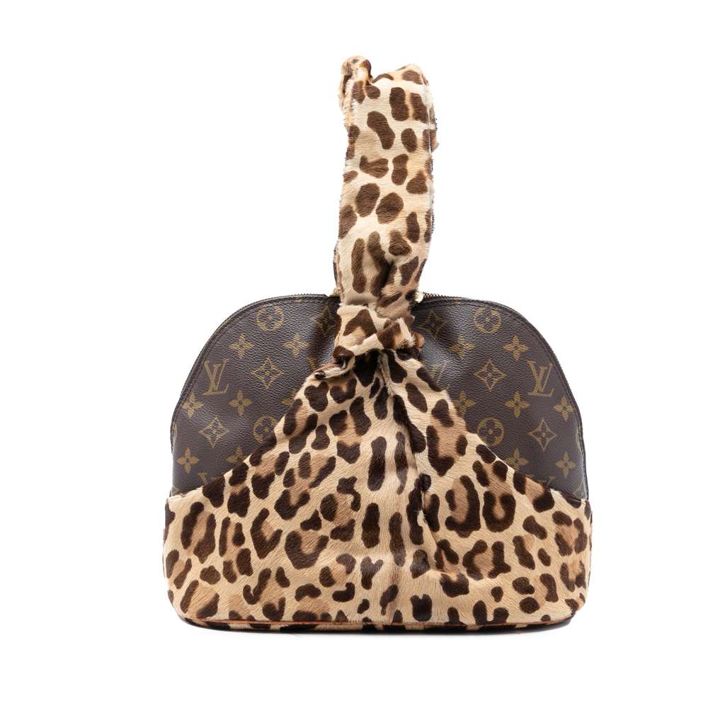 Louis Vuitton Azzedine Alaia Monogram Leopard Alma