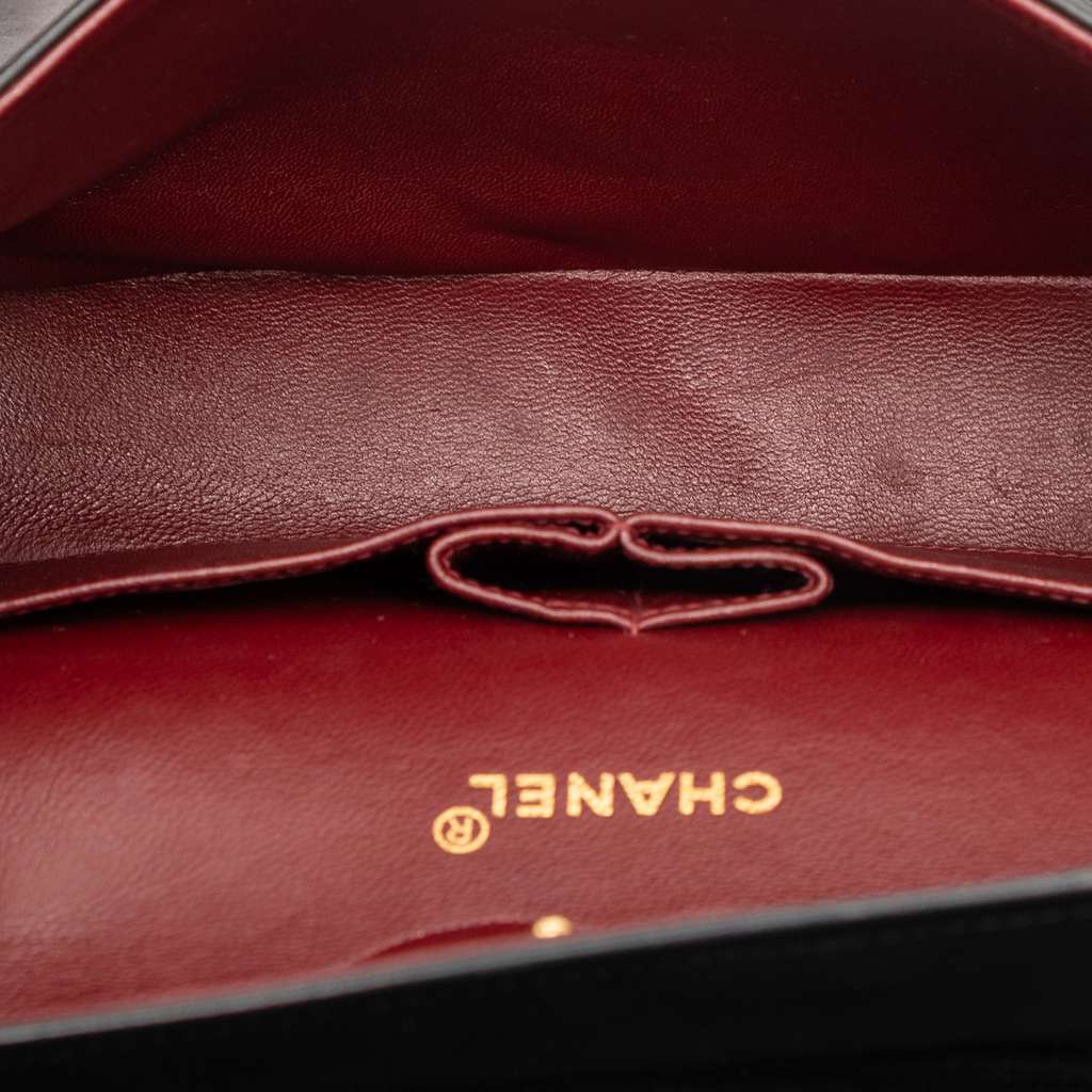 Chanel Medium Classic Lambskin Double Flap - 4