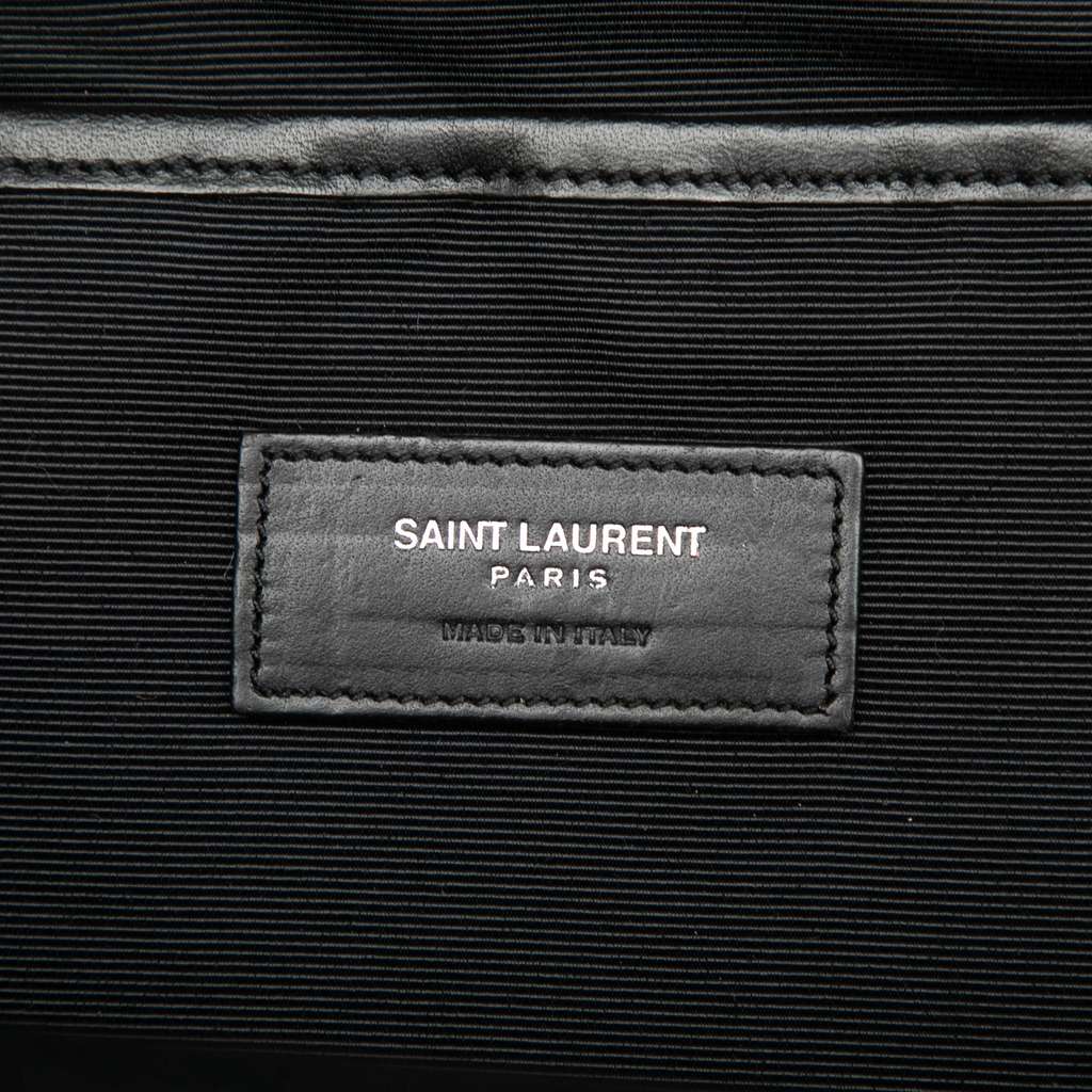 Saint Laurent Studded Canvas City Backpack - 5