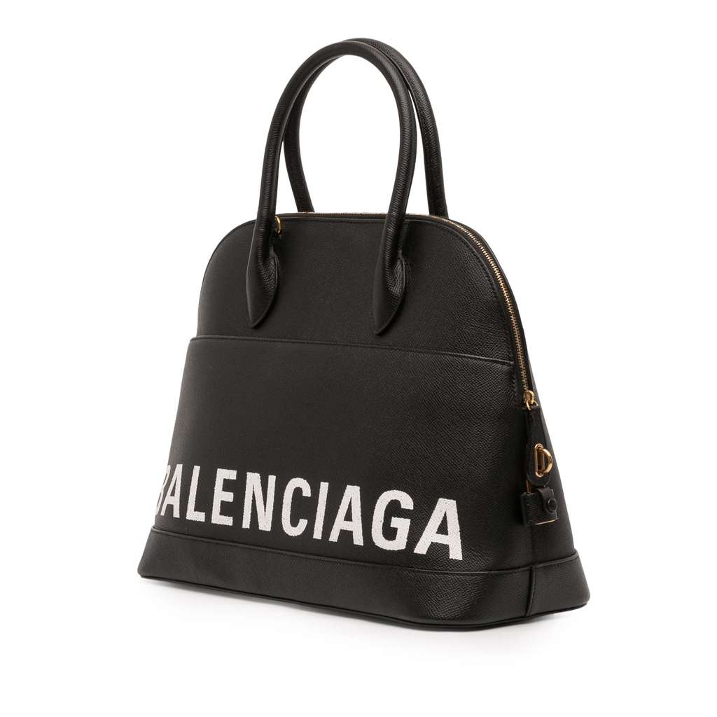 Balenciaga M Grained Calfskin Ville Top Handle Bag - 2