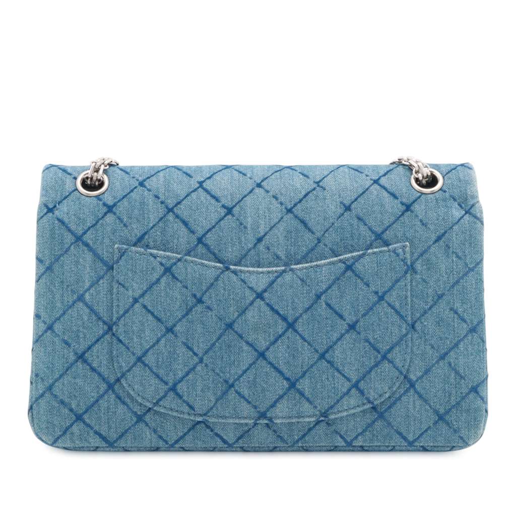 Chanel Reissue 2.55 Quilted Denim Double Flap 226 - 2