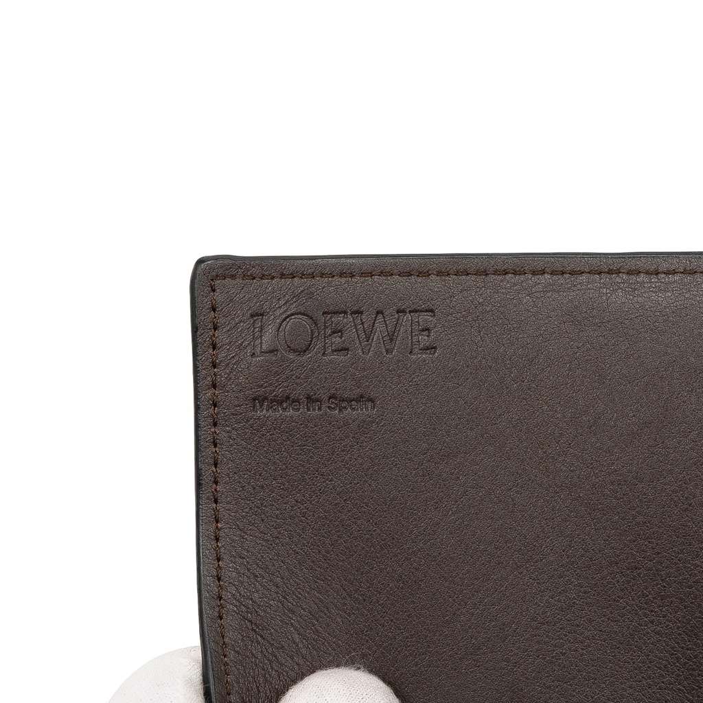 Loewe Pebbled Calfskin Wallet on Chain - 5