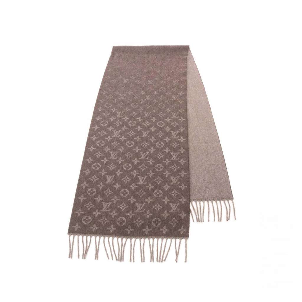 Louis Vuitton Monogram Gradient Hazelnut Scarf - 2