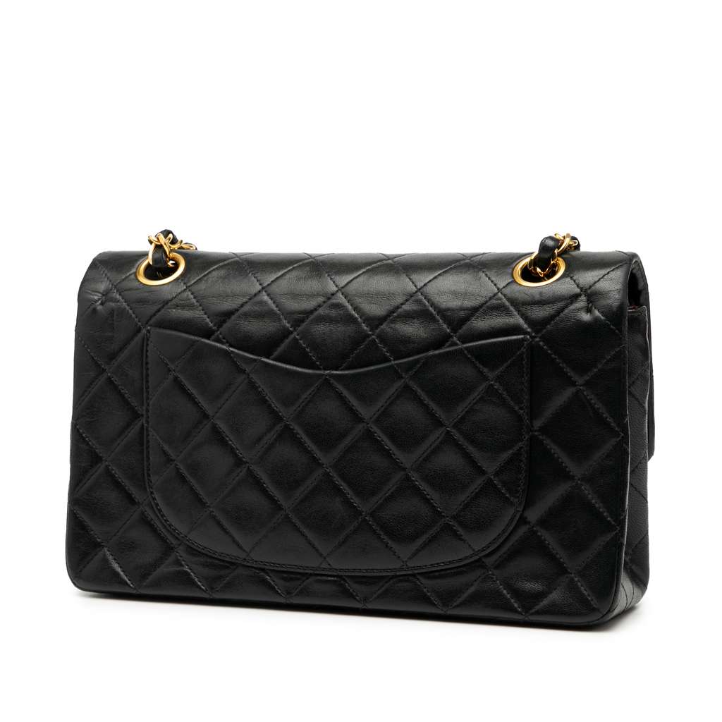 Chanel Small Classic Lambskin Double Flap - 2