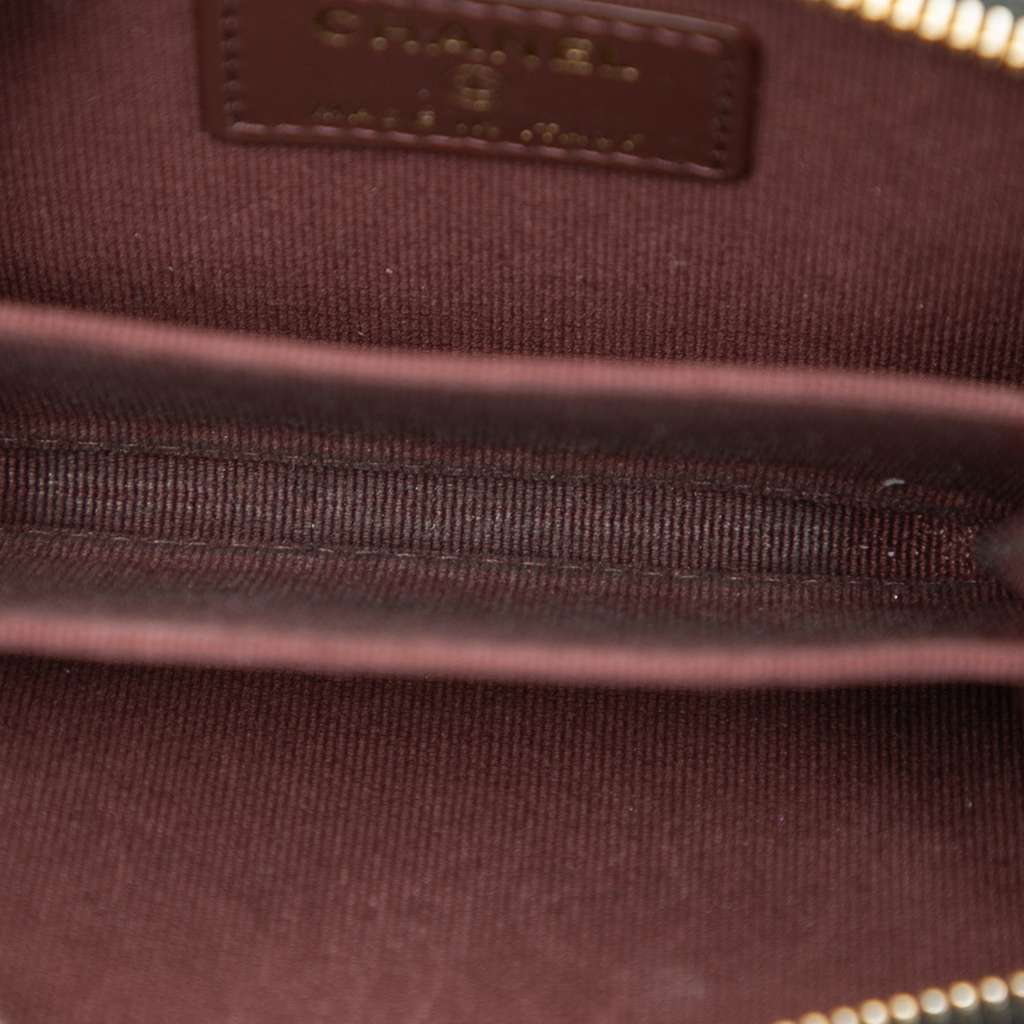 Chanel CC Quilted Caviar Zip Coin Purse - 4