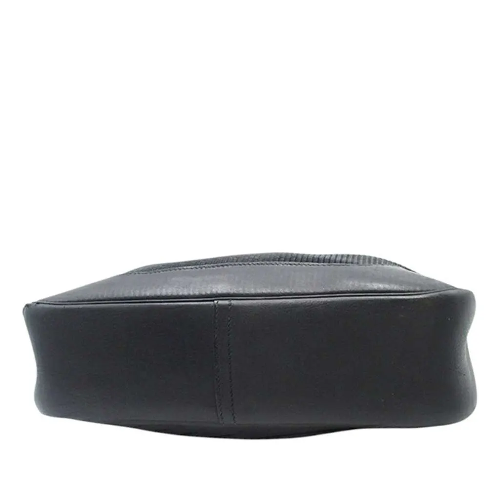 Hermès Crinoline and Barenia Trim II 31 Black Cotton Good - Inside View