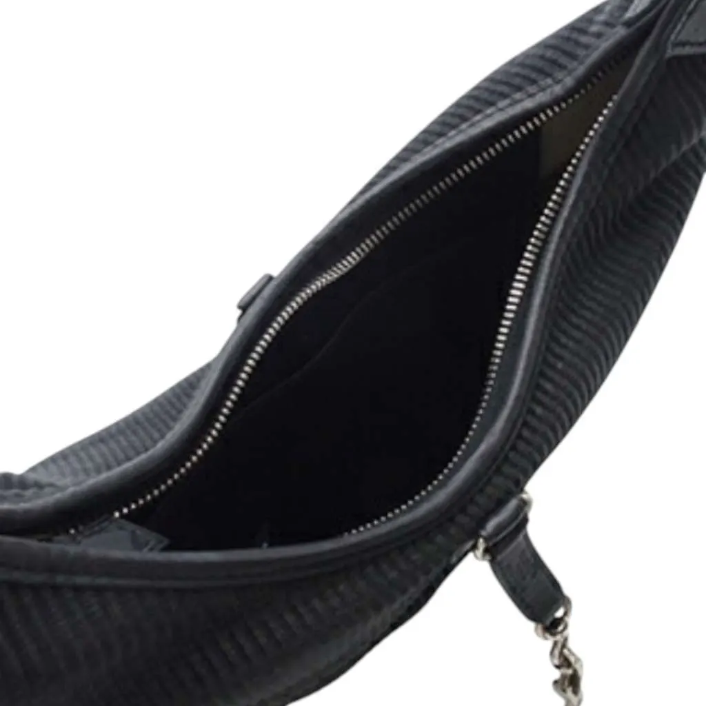 Hermès Crinoline and Barenia Trim II 31 Black Cotton Good - Model View