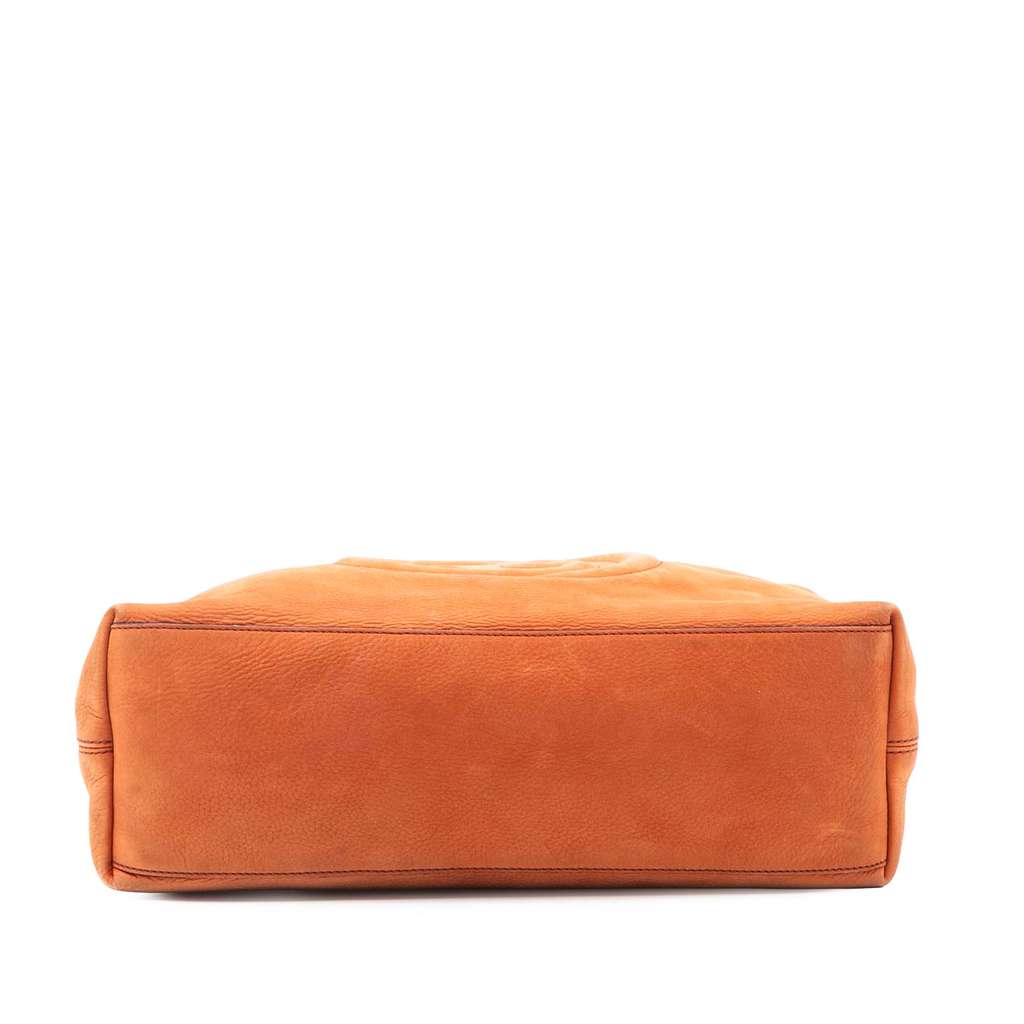 Gucci Medium Nubuck Leather Soho Chain Tote - 3