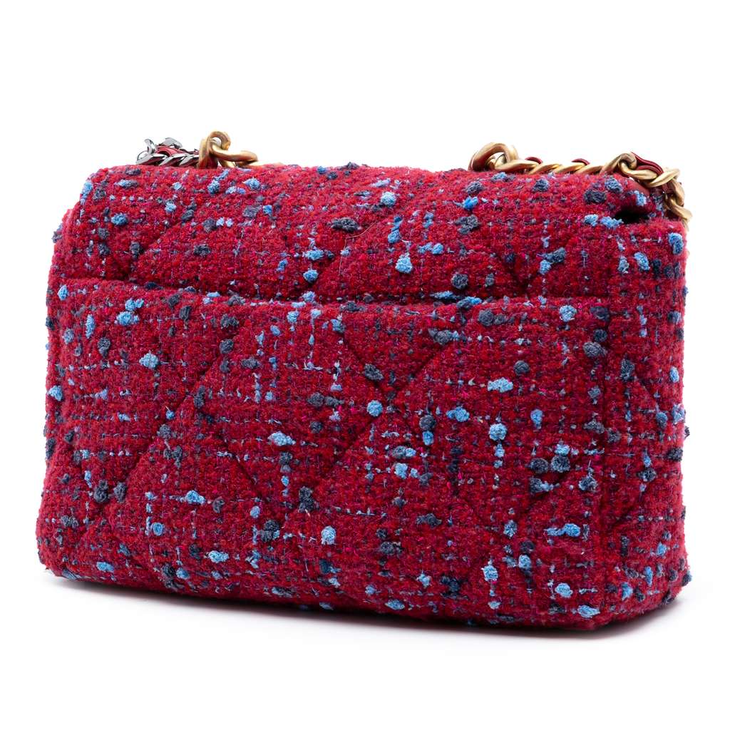 Chanel Large Tweed 19 Flap - 2