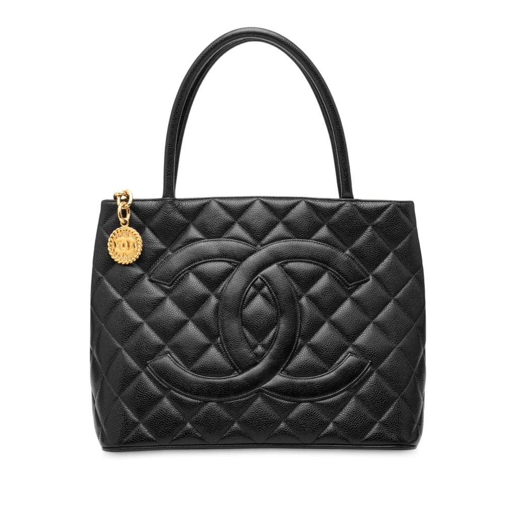 Chanel Caviar Medallion Tote