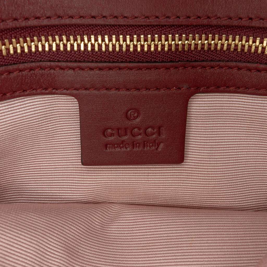 Gucci Large Leather Arli Shoulder Bag - 5