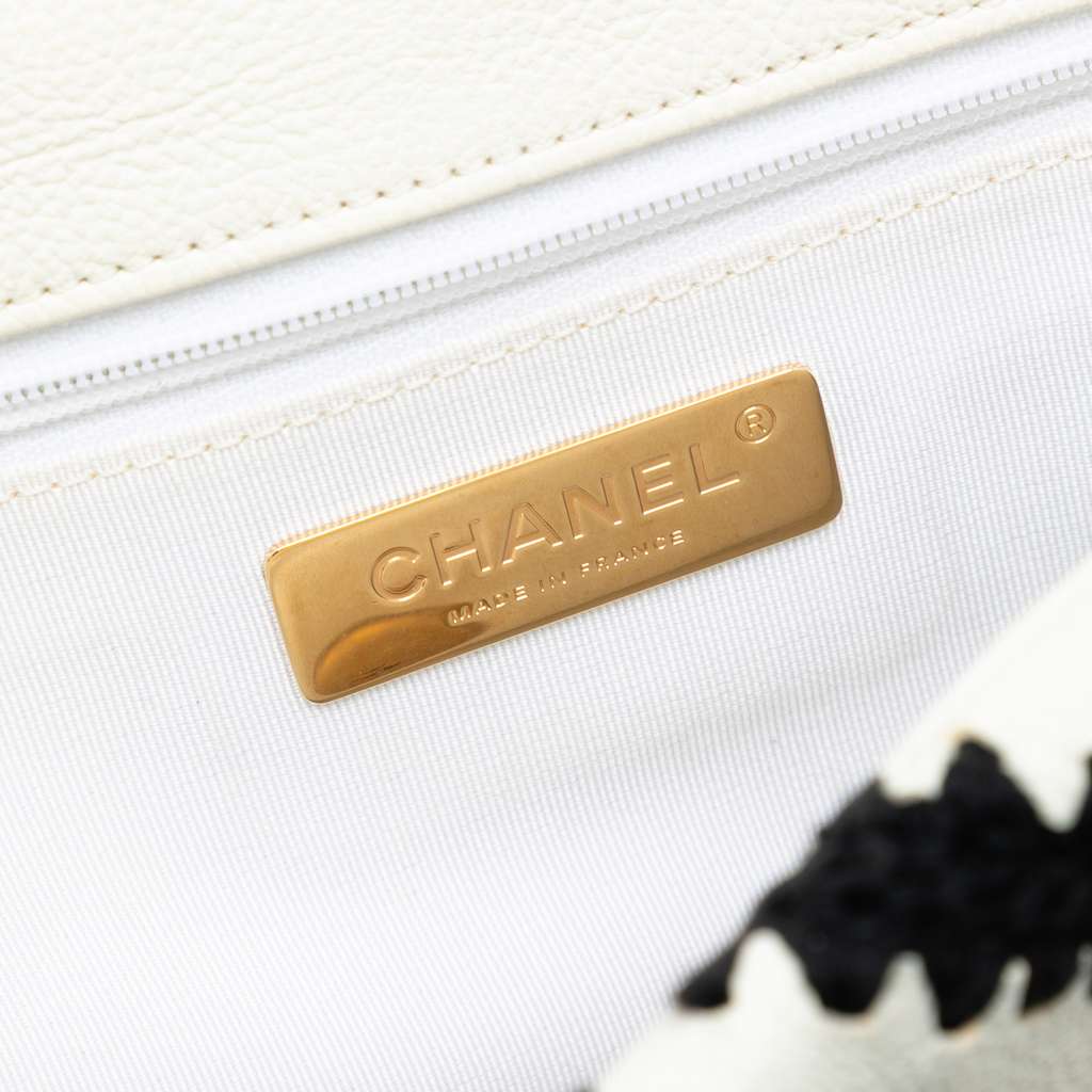 Chanel Medium Crochet Calfskin 19 Flap - 5